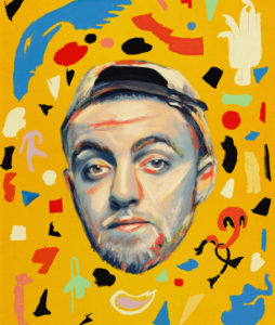 Mac Miller Faces Poster