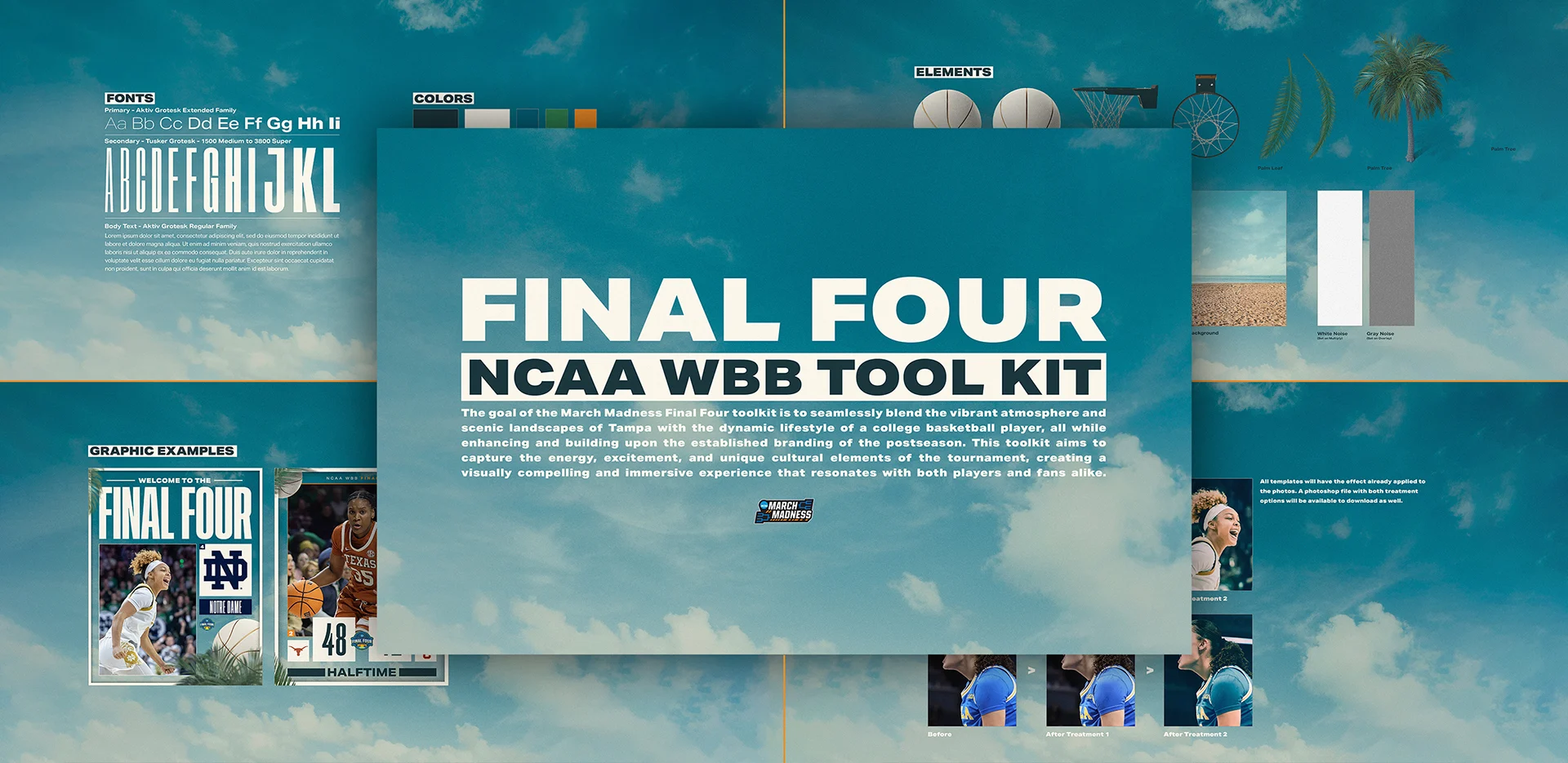NCAA Women's Basketball Graphics